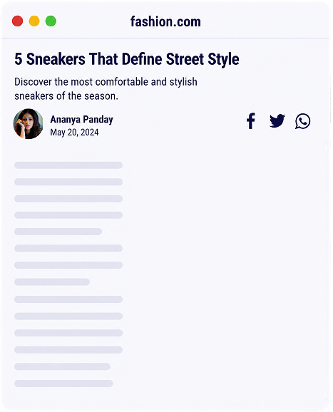 fashion.com article